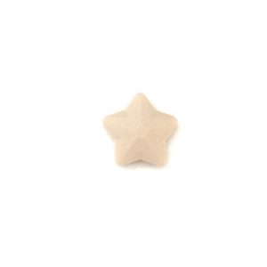 фактурная звезда с гранями 40*35*12 мм цвет бежевый (навахо)