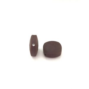 силиконовый ромбик 21 мм цвет шоколадный