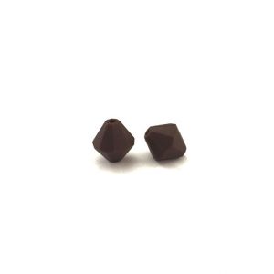 силиконовые бусины бриллиант 13*13*14 мм цвет шоколадный