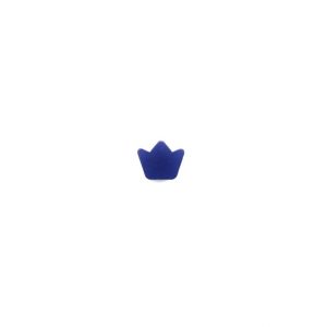 деревянная мини корона 13*17*8 мм цвет синий