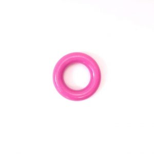 миникольцо 30 мм розовое