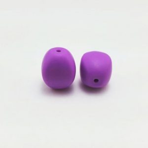 силиконовые оливки 20*17 мм фиолетовые