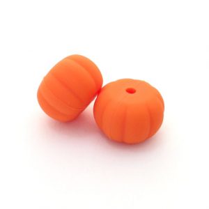 силиконовая тыковка оранжевая 19,5*13 мм