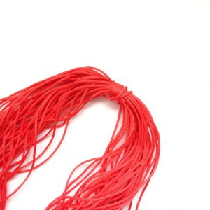 шнур сатиновый красный 1,7 мм 1 метр