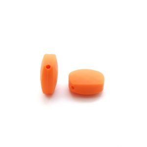 силиконовый ромбик 21 мм оранжевый