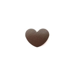 деревянное сердце 30*25*10 мм коричневое