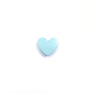 деревянное мини сердце 21*18*8 мм бэбиблау