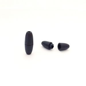 застежки-защелки пластиковые 25*9 мм черные