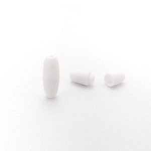 застежки-защелки пластиковые 25*9 мм белые
