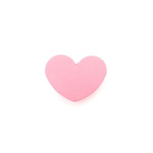 деревянное сердце 30*25*10 мм цвет бэбироза