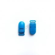 пластиковая клипса 40*18*10 мм голубая