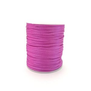 шнур сатиновый фиолетовый 1,5 мм 1 метр
