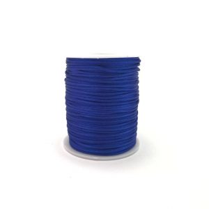 шнур сатиновый синий 1,5 мм 1 метр