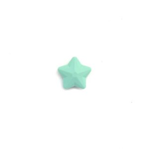 фактурная звезда с гранями 40*35*12 мм цвет мятный