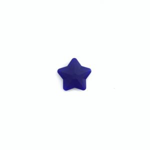 фактурная звезда с гранями 40*35*12 мм цвет темно синий