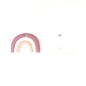 прорезыватель радуга 90*64*10 мм цвет кэнди