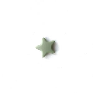 силиконовая звезда гладкая 45*45*8 мм хаки